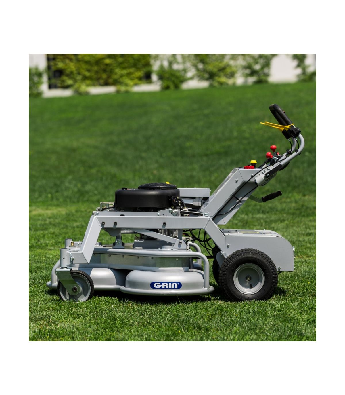Professioneller 120-cm-Rasenmäher, Mulchfunktion, 7000 m²/h, Nullwendekreis - GRIN XM120A