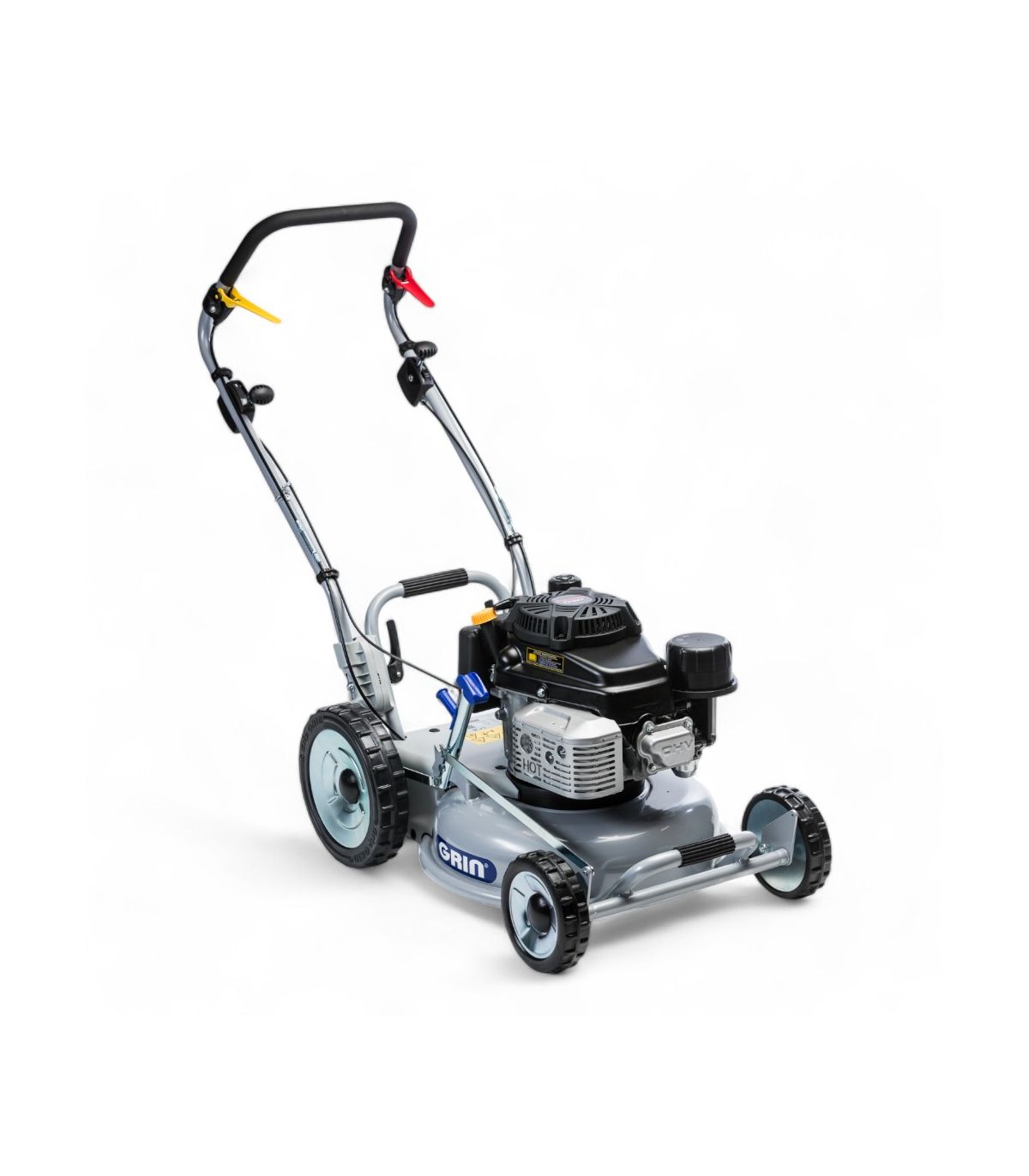 Professioneller Mulchmäher, 46 cm, selbstfahrend, Kawasaki 179 cm³ Motor – GRIN PM46A-KW