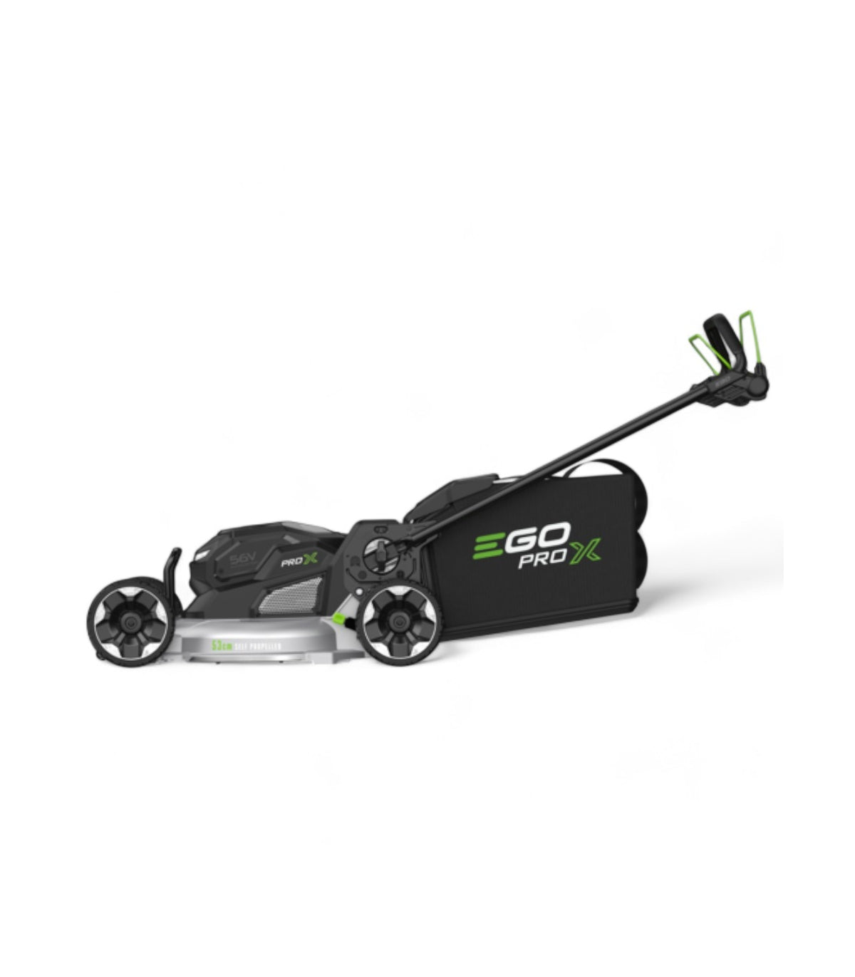Ego Power professioneller, selbstfahrender Rasenmäher mit 53 cm Messer, Bluetooth-Modul und Metallgehäuse LMX5300-SP