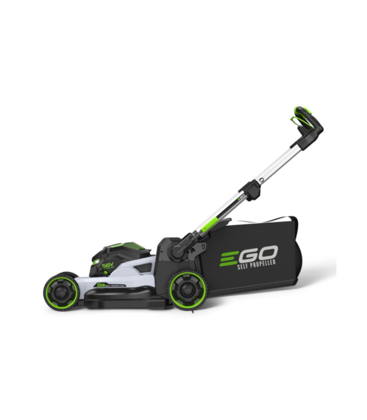 EGO 55 cm selbstfahrender Rasenmäher, ideal für 2000 m², ohne Akku und Ladegerät - LM2230E-SP